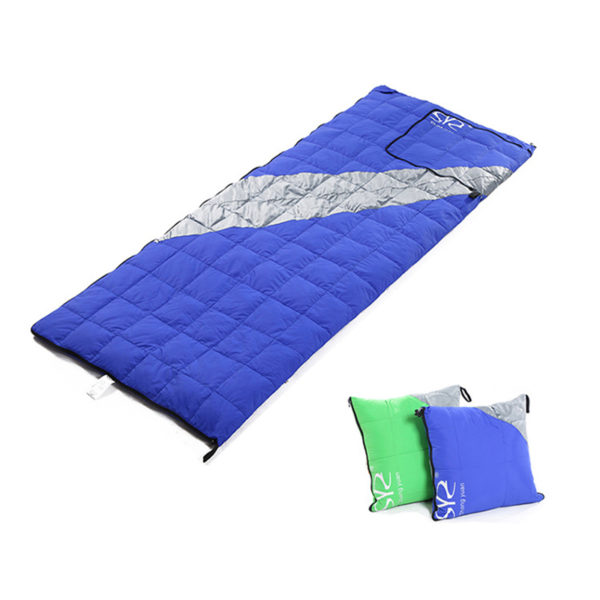 200*78cm Sleeping Bag Comfortable Goose Down Sleeping Bag Camping Multifunction Travel Bag White Duck Down