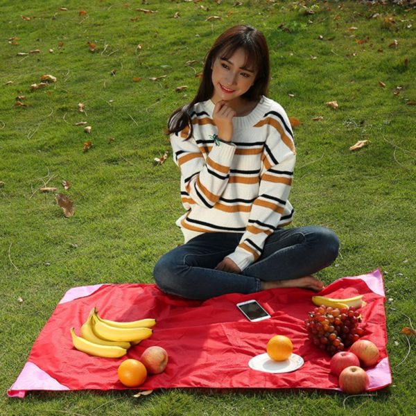 2017 Camping Folding Picnic Mat Portable Pocket Compact Garden Moistureproof pad Blanket Waterproof Ultralight Yoga Outdoor
