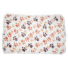6 Colors Coral Fleece Warm Pet Sleeping Cushion Cover For Pet Dog Cat Puppy Bed Mat Cute Paw Printed Breathable Blanket Pet Dog 5