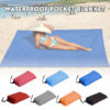 7 Color 145cm x 200cm Waterproof Beach Mat Outdoor Blanket Portable Picnic Mat Camping Baby Climb Ground Mat Universal 2