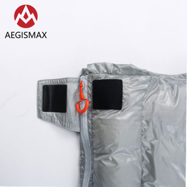 AEGISMAX Outdoor Camping E Series 95% Goose Down Envelope Sleeping Bag Three-Season Lengthened Adult Nylon Spring Sleeping Bag