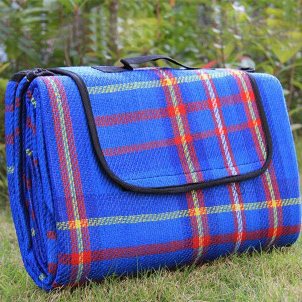 Camping Mat picnic Blanket Foldable Baby Climb Plaid Blanket Outdoor  Waterproof Beach blanket For Multiplayer Picnic