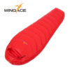 Fill 1000G 1200G 1500G Goose down sleeping bag mummy ultralight hike uyku tulumu outdoor mountaineering camping sleep bag