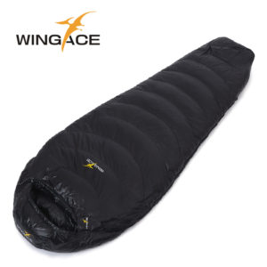 Fill 400G 600G 800G WINGACE ultralight duck down camping outdoor tourists waterproof mummy fall Travel sleep adult sleeping bags
