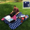Foldable Outdoor Camping Mat Pad Picnic Mat Pad Blanket Baby Climb Plaid Blanket Waterproof Moistureproof Beach Blanket Mat 3