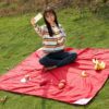 Foldable Outdoor Camping Mat Portable Pocket Compact Moistureproof pad Blanket Waterproof Chair Picnic Mat 4 Colors