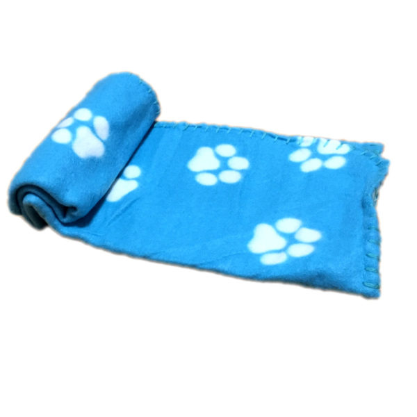 Lovely Pets Mat Soft Warm Fleece Paw Print Design Pet Puppy Dog Cat Mat Blanket Bed Sofa Pet Warm Product Cushion Cover Towel