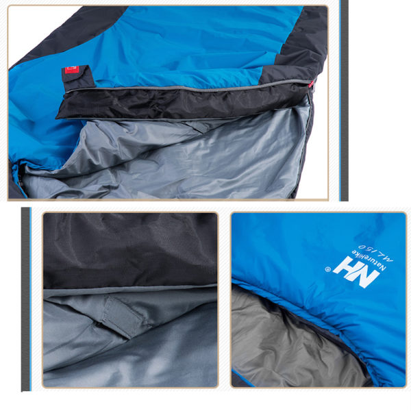 Naturehike Outdoor Professional Mummy Sleeping Bag Hiking Warm Lightweight Compact 3-4 Season For Adult/Child With Carry Bag