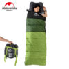 Naturehike Spring and Autumn Camping Sleeping Bag Soft Sleeping Bags Envelope Spliced Left Right Splicing Single Blue Orange 4