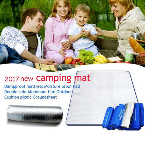 Outdoor Camping Mat Waterproof EVA Mat Picnic Mattress Tent Ground Sheet Sport Yoga Blanket Baby Crawling Mat 200*200*0.3 CM
