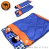Outdoor Double Sleeping Bag Envelope Spring and Autumn Camping Hiking Portable Sleeping Bag filling cottom for couple