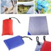 Portable Camping mat Outdoor portable waterproof picnic beach mat Folding tarpaulin baby play blanket pocket mat 150x150CM