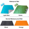 Portable Outdoor Camping Tent Cushion Waterproof Sunscreen Picnic Mat Oxford Cloth Moisture Blanket Beach Mattress Travel Mats 5