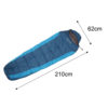 Sleep Bag Outdoor Mummy 0-10 Degree Sleeping Bag for Camping/Hiking/Backpacking free shipping 6