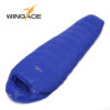 WINGACE Fill 1000G Goose down sleeping bag adult mummy ultralight hike winter outdoor Equipment camping sleep bags custom 3