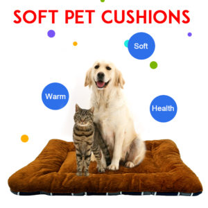 Winter Dog Cat Cushion Mat Soft Puppy Sleep Bed Kennel Warm Thick Pet Blanket Pad Matress Sofa For Small Medium Large Dogs XS-XL