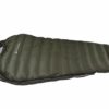 Winter Sleeping Bag Cold Temperature Sleeping Bag for Winter, Army Green Duck Down Filling 1kg  1